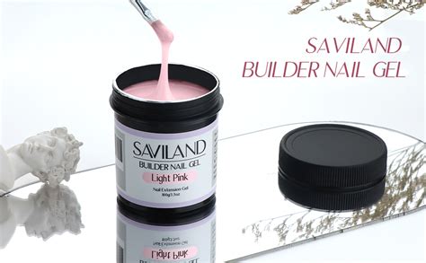 Saviland Millilitre Gel U V Construction Professionel Dur Rose