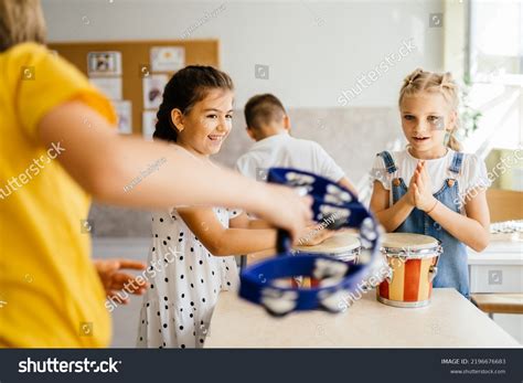 Children Playing Musical Instruments School Two Stock Photo 2196676683 ...