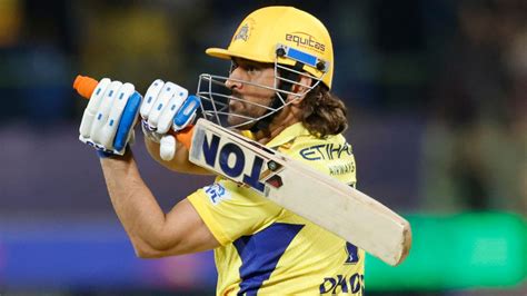 Dc Vs Csk Ipl 2024 Ms Dhoni Comes Out To Bat For First Time In