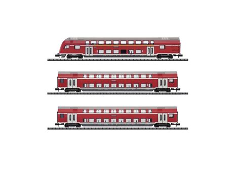 Trix Doppelstockwagen Set