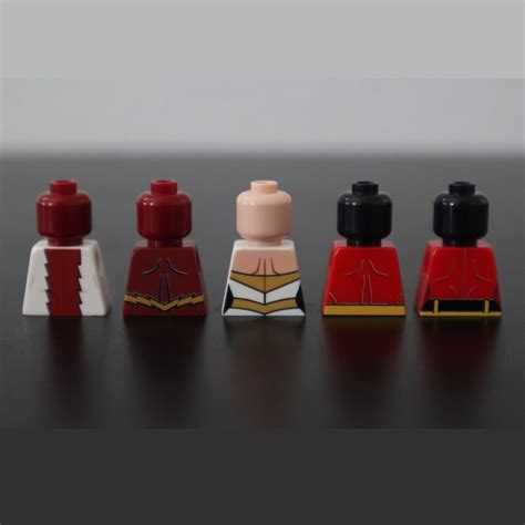 Flash Torso Pack 4 Super Brick Figs