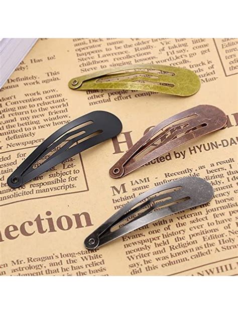 Buy Barrettes For Women Girls Men Funtopia Pcs Inch Snap Hair