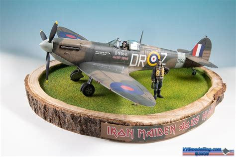 Spitfire Mk Ii Aces High Iron Maiden Revell Imodeler