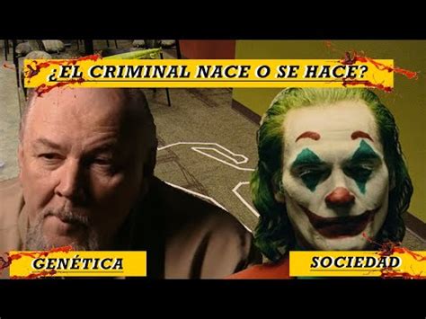 El criminal nace o se hace Criminología YouTube