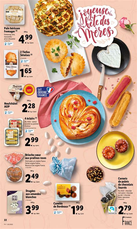 Lidl Catalogue Promotionnel F Te Des M Res Valable Partir Du