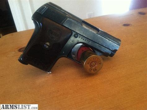 Armslist For Sale Astra 25 Cal Pistol