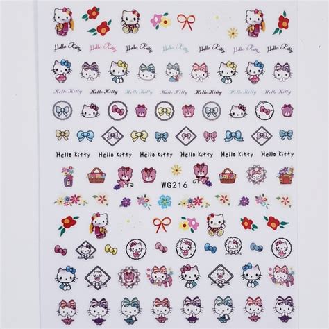 makeup   kitty nail art stickers poshmark