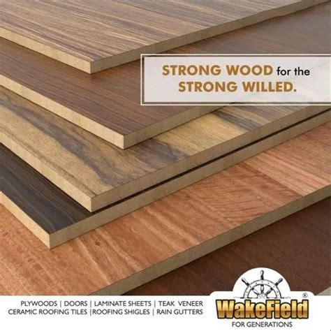 Wake Field Brown Plywood Boards Matte Thickness Mm At Rs