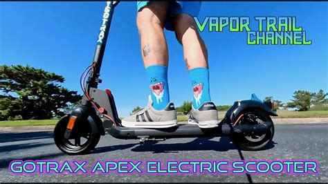 Gotrax Apex Electric Scooter Unbox Assembly Ride And Review Youtube