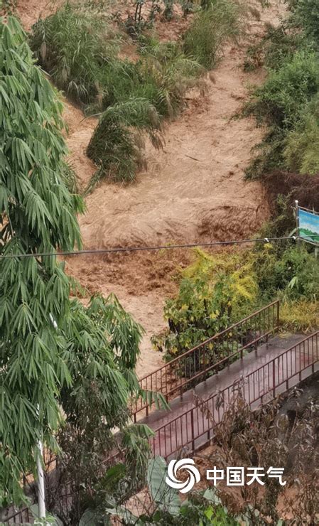 云南双江县强降雨造成境内山体滑坡河水上涨 高清图集 中国天气网云南站