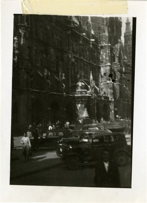 Busy street scene, Germany, 1945 | The Digital Collections of the