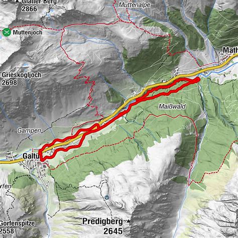 Skaten Galtür Tirol Österreich BERGFEX Langlaufen Tour Tirol