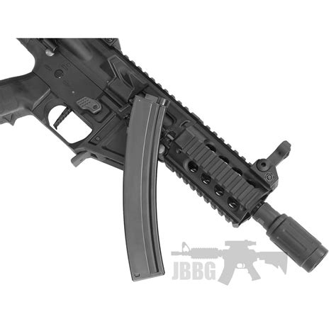 King Arms Pdw 9mm Sbr Shorty Airsoft Aeg Rifle Just Bb Guns