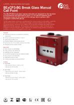 Punto Di Chiamata Manuale Atex Bexcp Bg Series E S Warning Signals