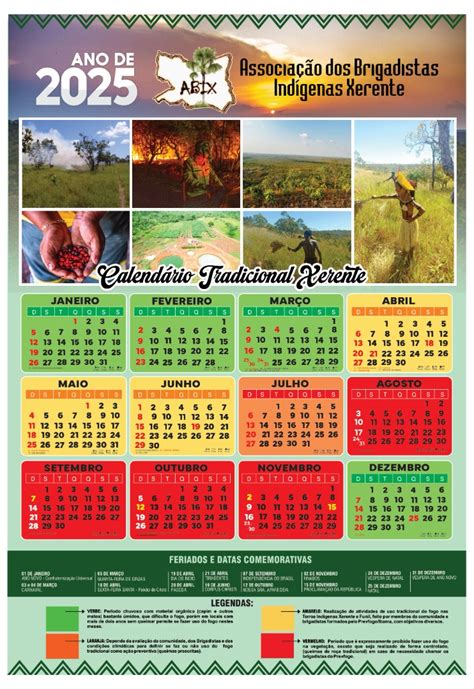 Calendario Indigenas Brasil Imagens - Mudanças climáticas: indígenas elaboram calendários para a gestão do ...