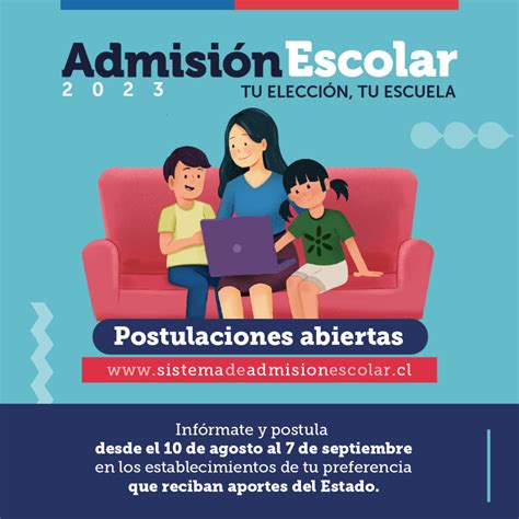 Sistema De Admisión Escolar 2023 Colegio Antilen De Rengo