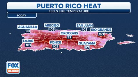 Life-threatening heat sears Puerto Rico as heat index climbs above 110 ...