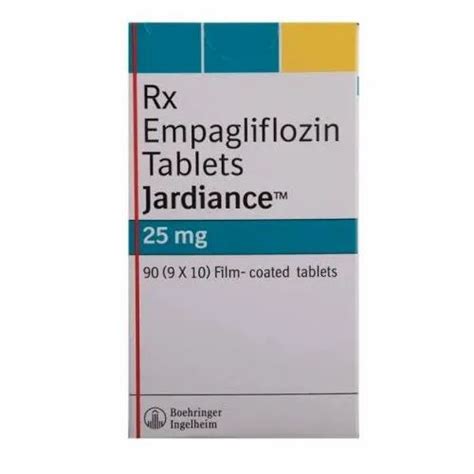 Empagliflozin Jardiance Tablet Boehringer Ingelheim 90 9x10 Film