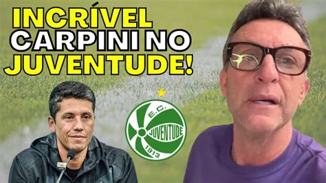 CRAQUE NETO ELOGIA THIAGO CARPINI E AFIRMA JUVENTUDE ESTÁ FORTE PARA