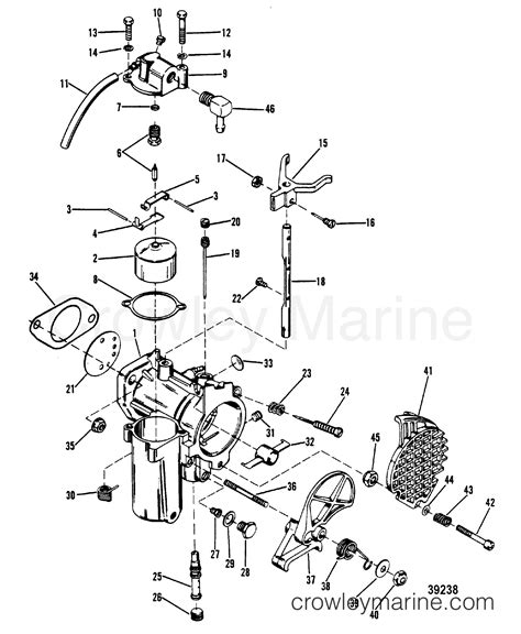 Carburetor Assembly Outboard Eh Crowley Marine