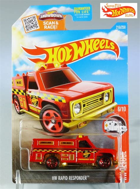 Super Fun Hot Wheels Blog Hw Rapid Responder 2016 Target Spring Edition