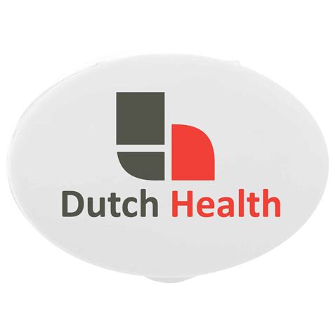 Oval Pill Box - Show Your Logo