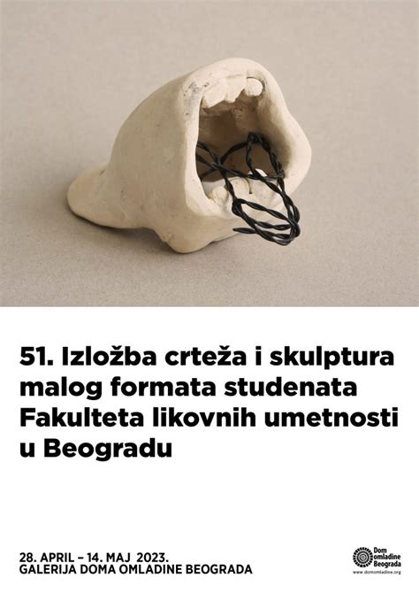 51 Izložba crteža i skulptura malog formata studenata Fakulteta