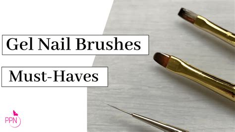 3 Essential Gel Nail Brushes To Own - Paola Ponce Nails