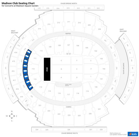 Madison Square Garden Seating Chart | Fasci Garden