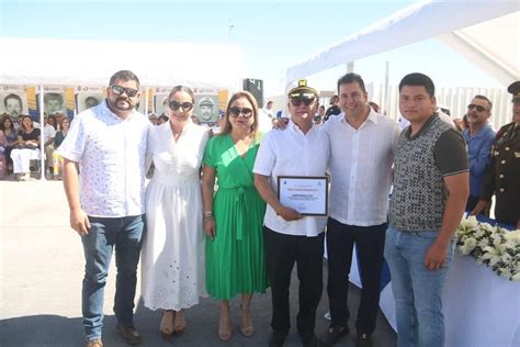 Encabeza Alcalde De Puerto Pe Asco Jorge Pivac Carrillo Ceremonia De