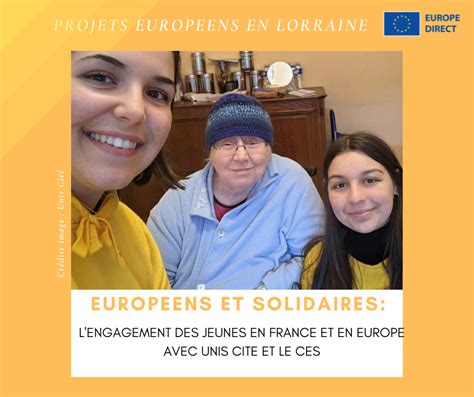 Projets européens en Lorraine Européens et solidaires Centre