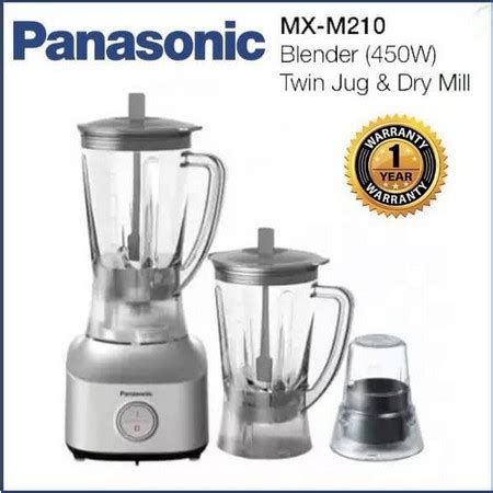 New Model Mx Ep Panasonic Blender With Twin Jug And Dry Mill Mx