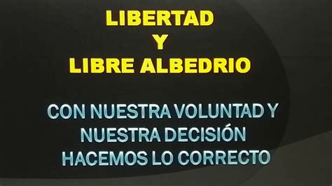 Qué Es Ser Libre Qué Es Libertad Qué Es Libre Albedrío Youtube