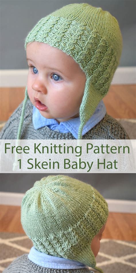 Newborn Baby Knitted Hat Patterns Free