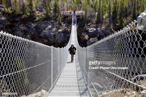 Yukon Suspension Bridge Photos and Premium High Res Pictures - Getty Images