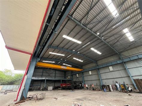 Mild Steel Prefab Industrial Factory Structure At Rs 255 Sq Ft In Indore