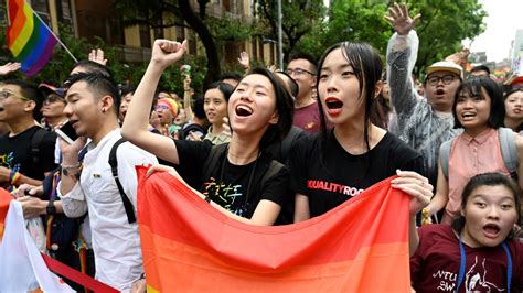 Taiwans Parliament Legalizes Gay Marriage A First In Asia Npr