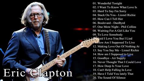 Michael Bolton Phil Collins Eric Clapton Rod Stewart Lobo Bee Gees Best Soft Rock Songs