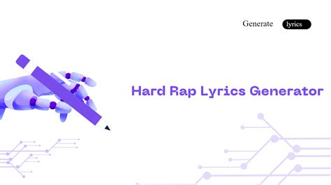 AI Hard Rap Lyrics Generator [Free, Unlimited] - Generate Lyrics