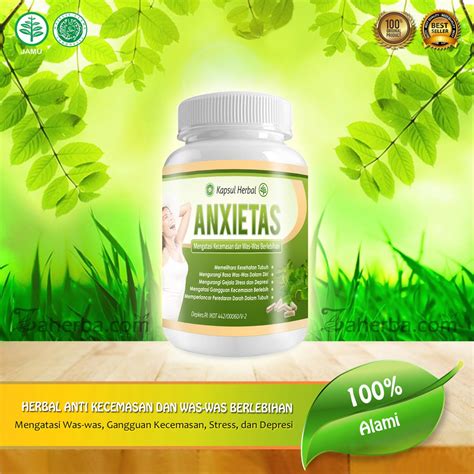 Jual Anxietas Obat Herbal Ori Atasi Gangguan Kecemasan Was Was