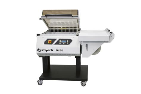 Камерный термоусадочный упаковочный аппарат с угловым сваривающим ножом ...