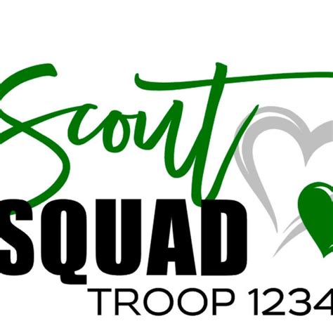 Girl Scout Troop Svg - Etsy