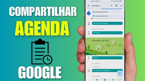 Como Compartilhar Minha Agenda Google Passo A Passo Youtube