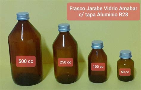 Frasco Jarabe Cc Vid Ambar S T Quimicat