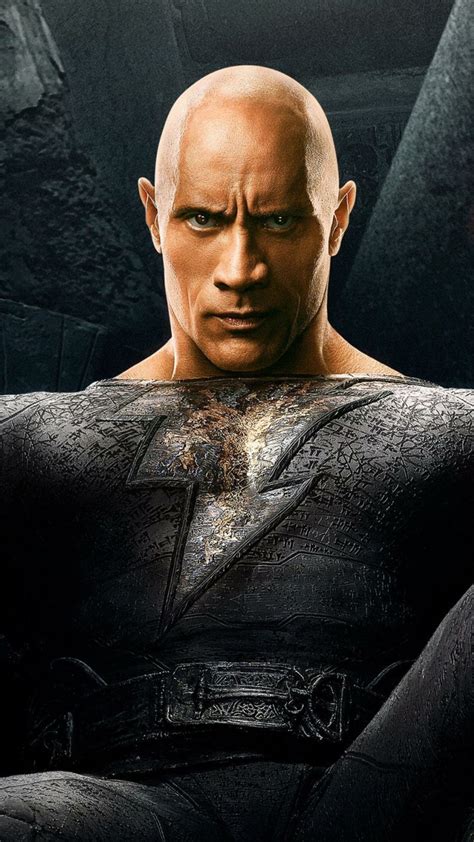 Dwayne Johnson As Black Adam 4K Ultra HD Mobile Wallpaper