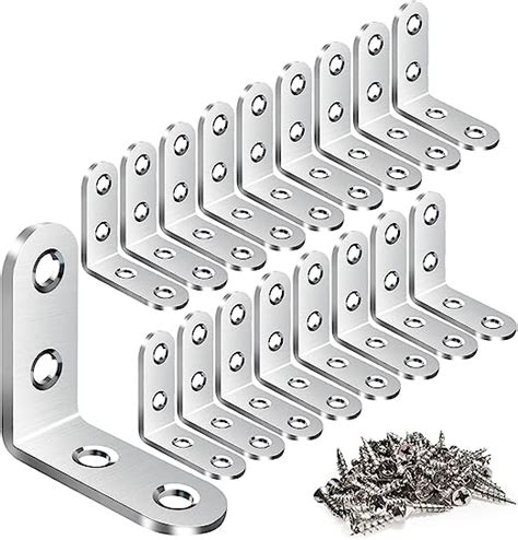 Amazon Seansda Pcs L Bracket Corner Brace Stainless Steel