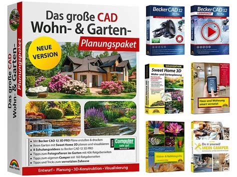 Mut D Software Das Gro E Cad Wohn Und Garten Planungspaket Inkl