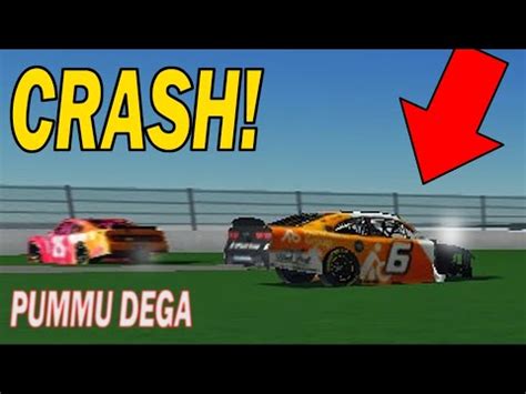 Roblox Nascar Pummu Talladega Ai Xfinity Crash Compilation Roblox