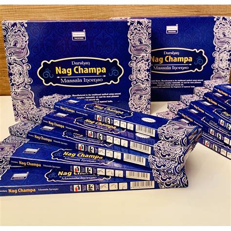 Incenso Nag Champa Darshan Importado Shopee Brasil