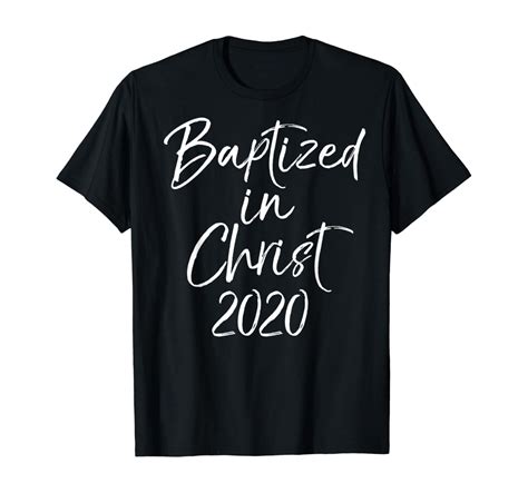 Cute Baptism T Salvation Quote Baptized In Christ 2020 T